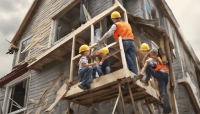 découvrez dans cet article les conséquences pour un contracteur qui expose délibérément ses enfants à un danger de chute. informez-vous sur les risques et les responsabilités impliqués.