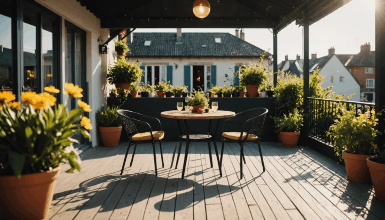 Comment fermer une terrasse couverte : solutions pratiques pour optimiser votre espace