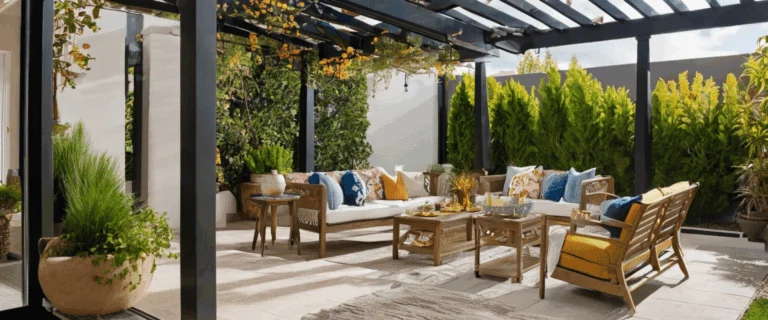 Comment fermer une terrasse couverte : astuces pour protéger votre espace extérieur